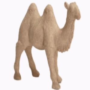 Sahara keramisk kamelfigur 32x10,5x23,5 cm