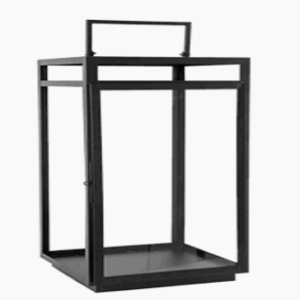 Franz - Lykta Svart 30x30x60
