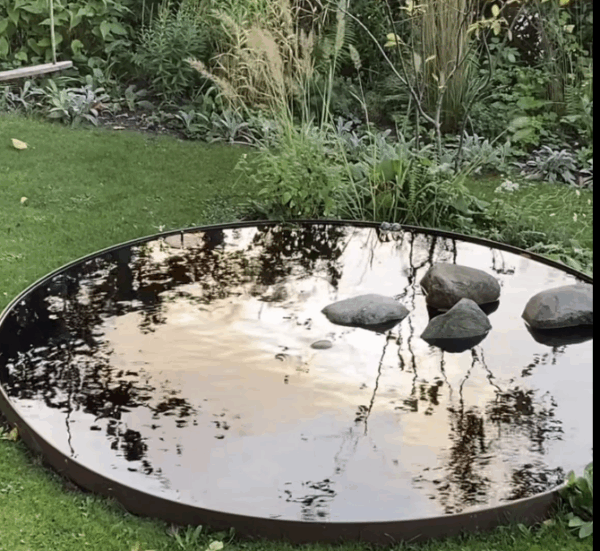 Round water mirror  L - Bild 2