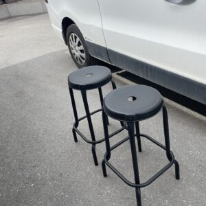 Barpallar i industriell stil