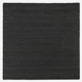 Matta Hempi Hd Svart 180x180 cm